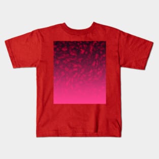 Pink gradient pattern Kids T-Shirt